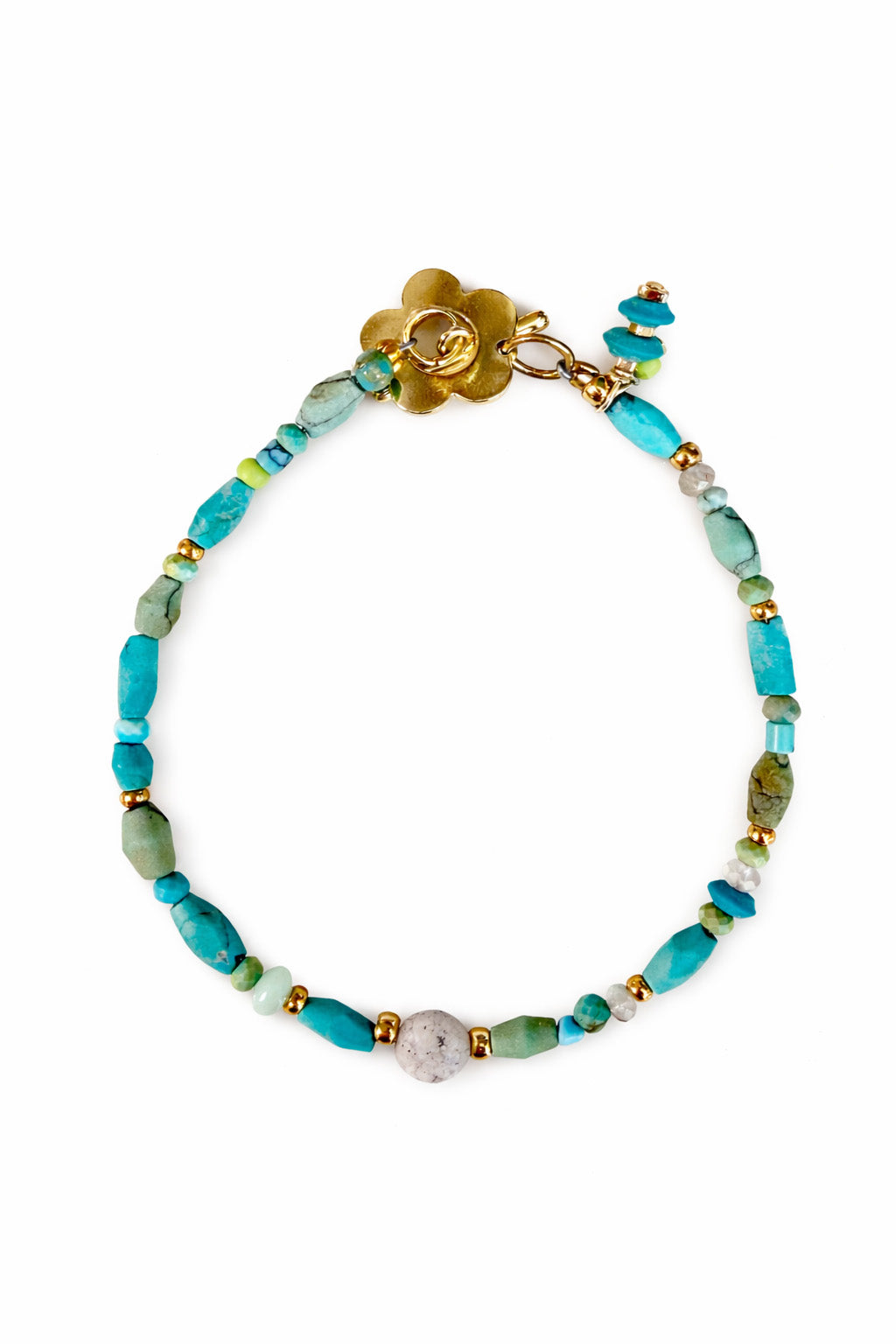 Turquoise Bloom Bracelet