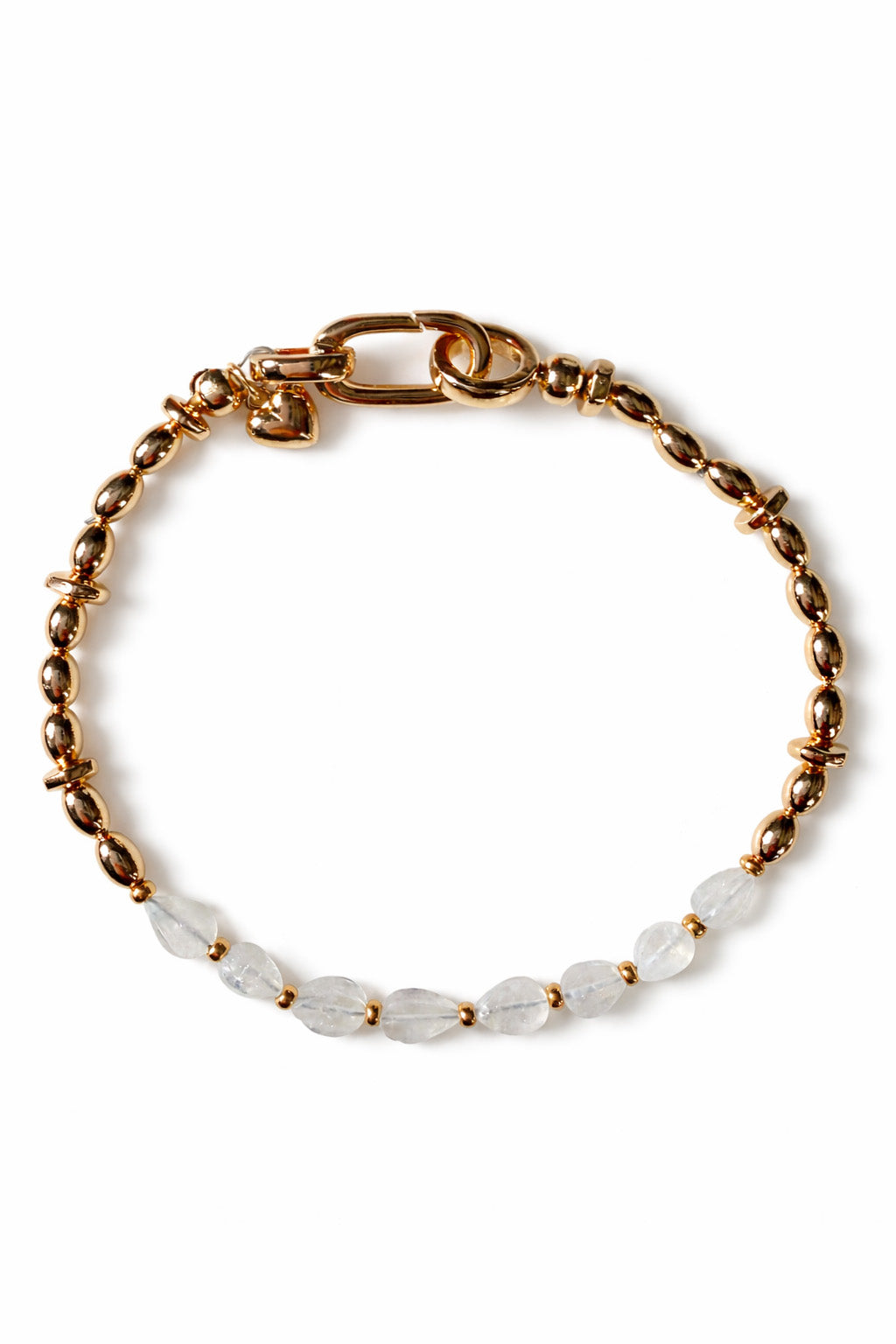 White Moonstone Bracelet