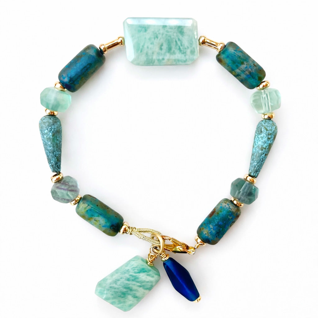 Boho, eclectic bracelet