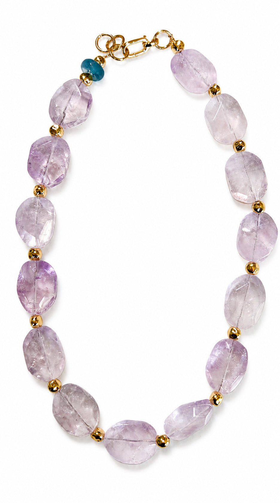 Lavender Serenity Statement Necklace | Handcrafted Gemstone Jewelry