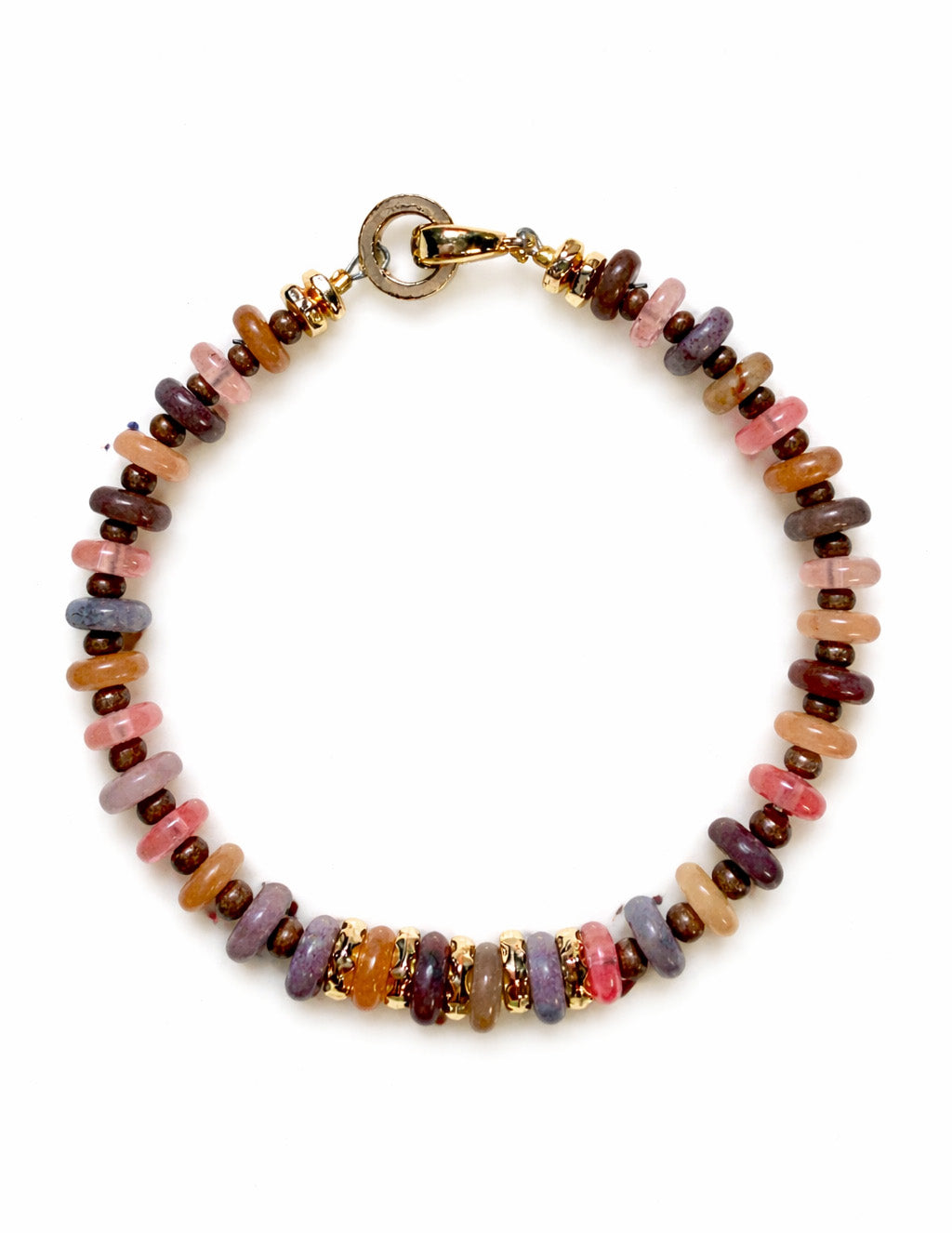 Multi-Stone Chip Bead Harmony Bracelet