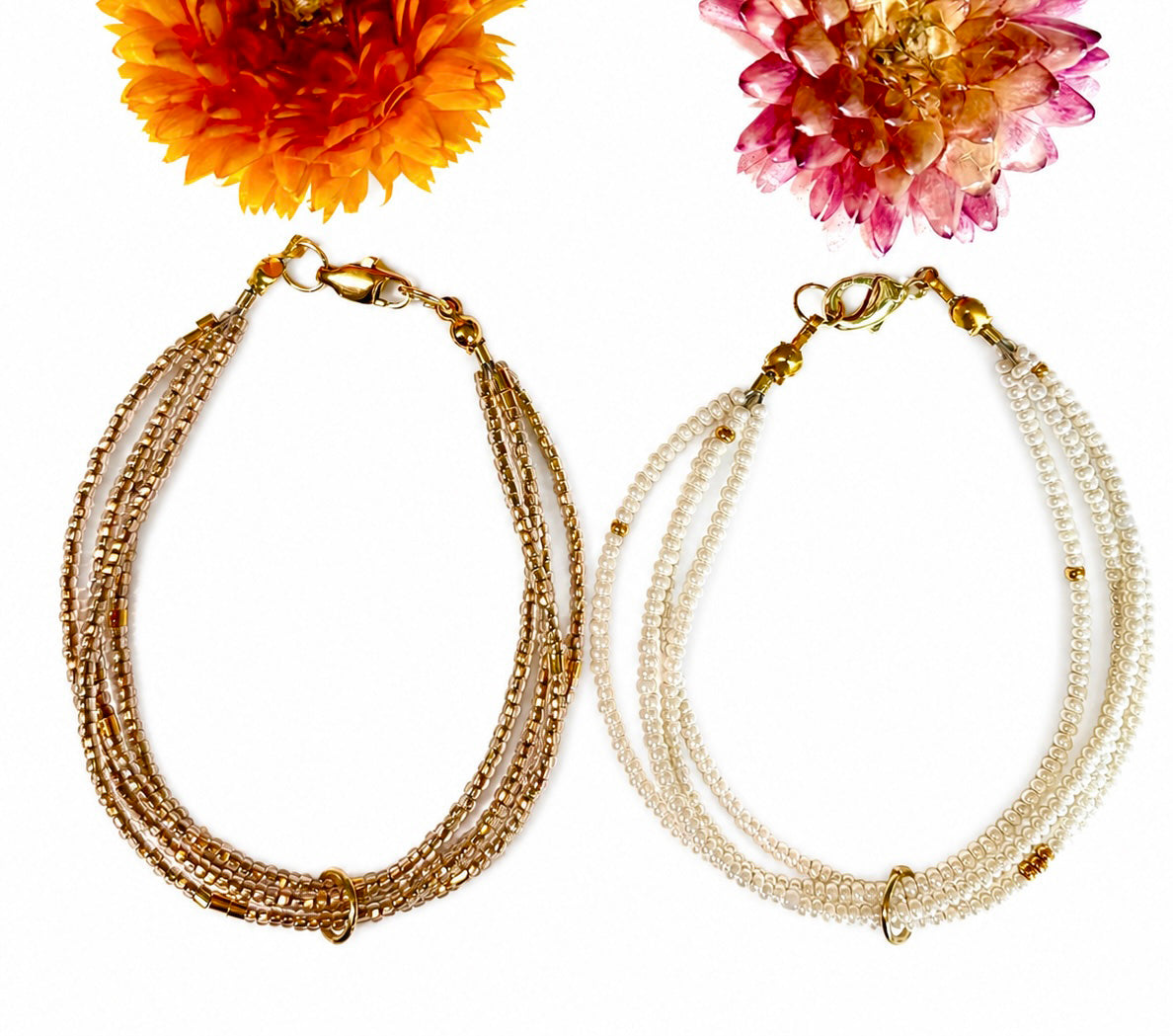 Multi-Strand Beaded Bracelet